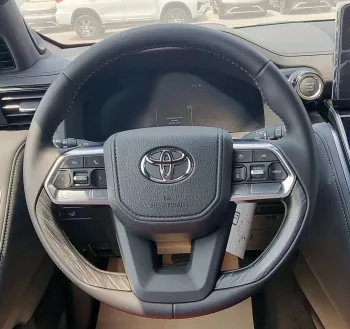 Toyota Land Cruiser 3.3L Diesel VXR Full Option 2025 Model Year Black Color