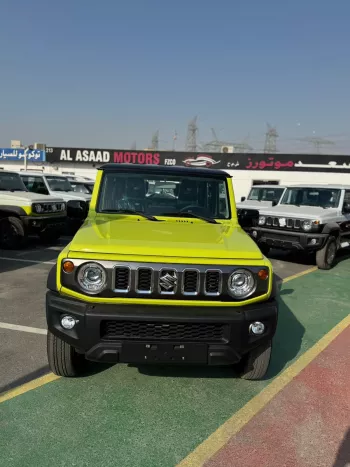 Suzuki Jimny GLX 2026 Model Year Yellow Color Exterior