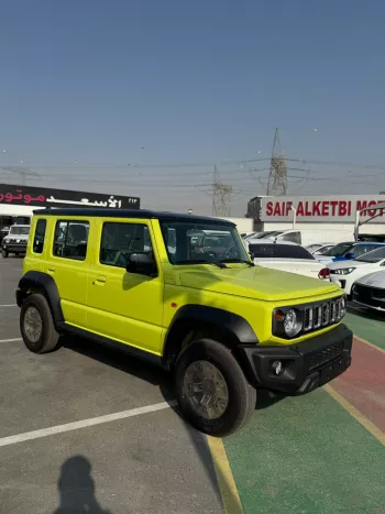 Suzuki Jimny GLX 2026 Model Year Yellow Color Exterior