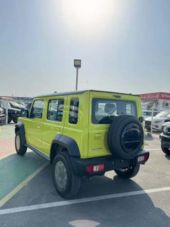 Suzuki Jimny GLX 2026 Model Year Yellow Color Exterior
