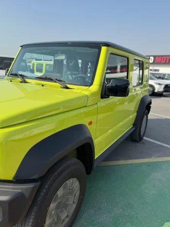 Suzuki Jimny GLX 2026 Model Year Yellow Color Exterior