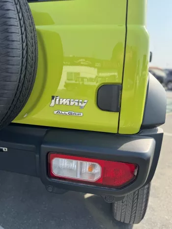 Suzuki Jimny GLX 2026 Model Year Yellow Color Exterior