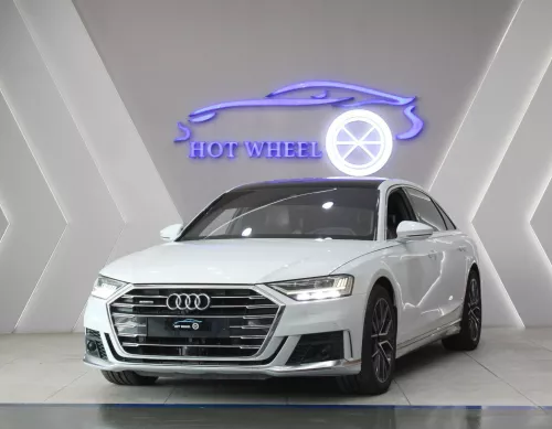 Audi A8 L 60 TFSI QUATTRO 2019 Model Year V8 GCC Specs White Color