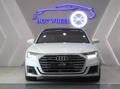 Audi A8 L 60 TFSI QUATTRO 2019 Model Year V8 GCC Specs White Color