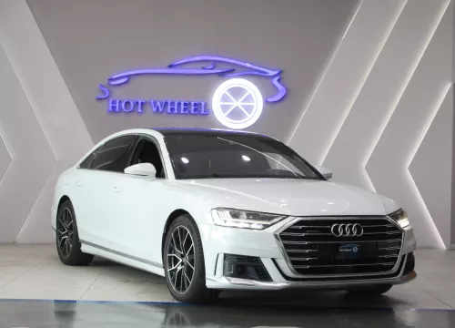 Audi A8 L 60 TFSI QUATTRO 2019 Model Year V8 GCC Specs White Color