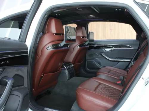 Audi A8 L 60 TFSI QUATTRO 2019 Model Year V8 GCC Specs White Color