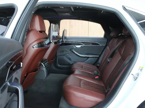 Audi A8 L 60 TFSI QUATTRO 2019 Model Year V8 GCC Specs White Color