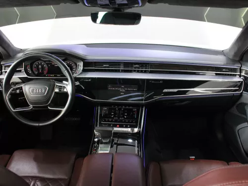 Audi A8 L 60 TFSI QUATTRO 2019 Model Year V8 GCC Specs White Color