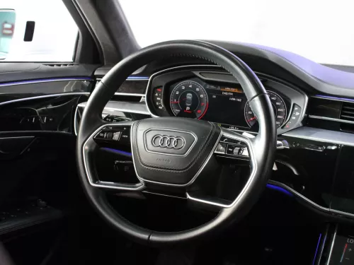 Audi A8 L 60 TFSI QUATTRO 2019 Model Year V8 GCC Specs White Color