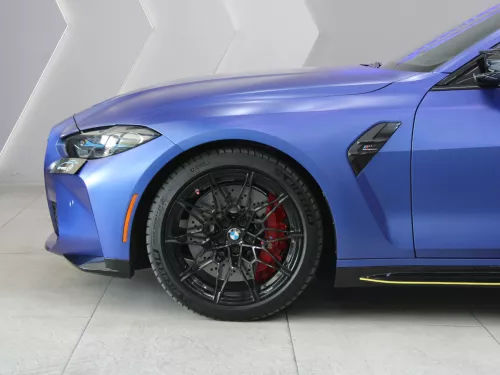 BMW M4 Competition 2022 Model Year V6 Petrol Blue Color Exterior