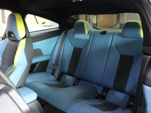BMW M4 Competition 2022 Model Year V6 Petrol Blue Color Exterior