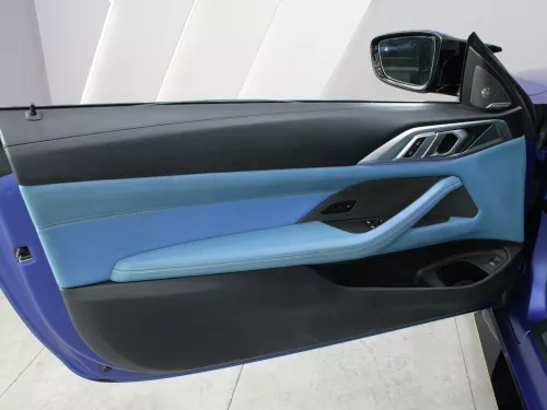 BMW M4 Competition 2022 Model Year V6 Petrol Blue Color Exterior