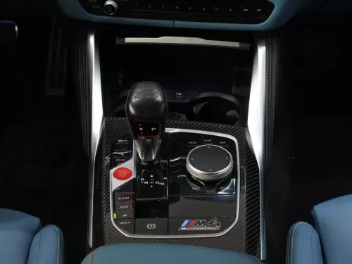 BMW M4 Competition 2022 Model Year V6 Petrol Blue Color Exterior