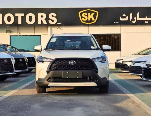 Toyota Corolla Cross Elite 2.0L Hybrid 2025 Model Year White Color Exterior