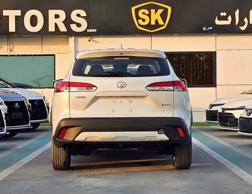 Toyota Corolla Cross Elite 2.0L Hybrid 2025 Model Year White Color Exterior