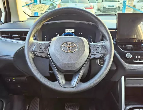 Toyota Corolla Cross Elite 2.0L Hybrid 2025 Model Year White Color Exterior