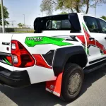 TOYOTA HILUX DOUBLE CAB PICKUP 2025 MODEL YEAR GR-S RALLY EDITION WHITE COLOR - Thumbnail 5