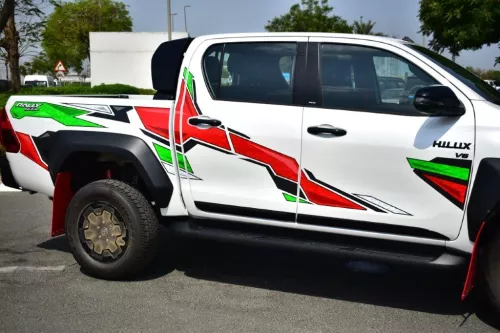 TOYOTA HILUX DOUBLE CAB PICKUP 2025 MODEL YEAR GR-S RALLY EDITION WHITE COLOR