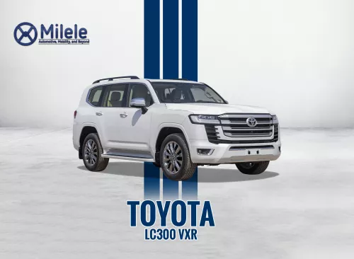 TOYOTA LAND CRUISER 300 VXR 3.3L 2025 MODEL YEAR WHITE COLOR