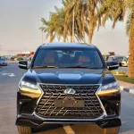 Lexus Lx570 5.7L Petrol V8 2020 Model Year Black Color Exterior - Thumbnail 2