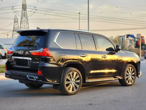 Lexus Lx570 5.7L Petrol V8 2020 Model Year Black Color Exterior