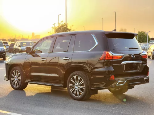 Lexus Lx570 5.7L Petrol V8 2020 Model Year Black Color Exterior