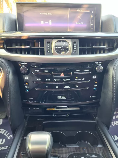 Lexus Lx570 5.7L Petrol V8 2020 Model Year Black Color Exterior