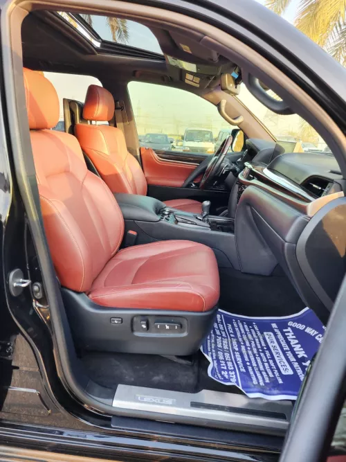 Lexus Lx570 5.7L Petrol V8 2020 Model Year Black Color Exterior