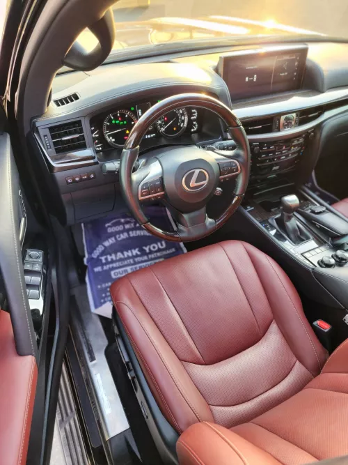 Lexus Lx570 5.7L Petrol V8 2020 Model Year Black Color Exterior