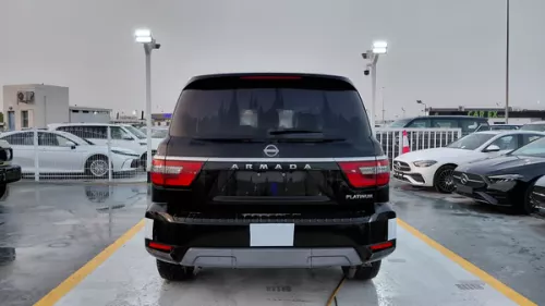 Nissan Armada 5.6L Platinum V8 Full Option 2025 Model Year Black Color Exterior