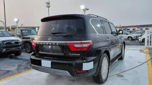 Nissan Armada 5.6L Platinum V8 Full Option 2025 Model Year Black Color Exterior