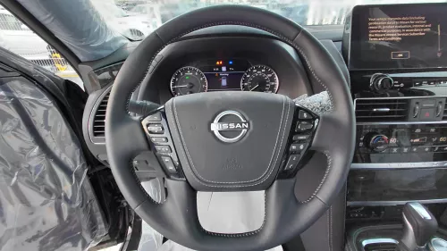 Nissan Armada 5.6L Platinum V8 Full Option 2025 Model Year Black Color Exterior
