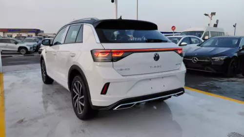 Volkswagen T-ROC 300TSI 1.5L Petrol 2025 Model Year white Color Exterior 