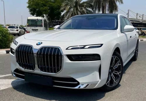 BMW 735i Under Warranty 2026 Model Year White Color Exterior 
