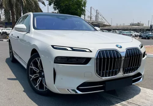 BMW 735i Under Warranty 2026 Model Year White Color Exterior 