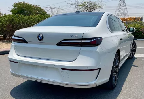 BMW 735i Under Warranty 2026 Model Year White Color Exterior 