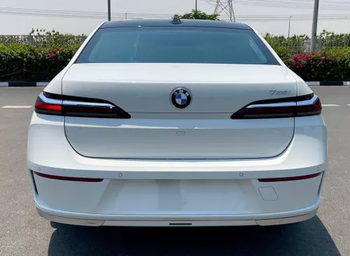 BMW 735i Under Warranty 2026 Model Year White Color Exterior 