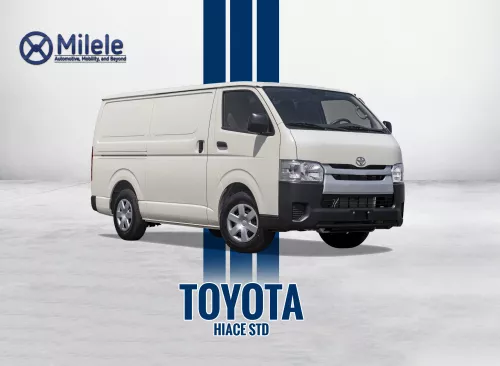  TOYOTA HIACE STD VAN 2.7L 2025 MODEL YEAR WHITE COLOR EXTERIOR