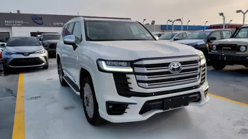 Toyota Land Cruiser VX 3.5L Twin Turbo 2025 Model Year White Color Exterior 