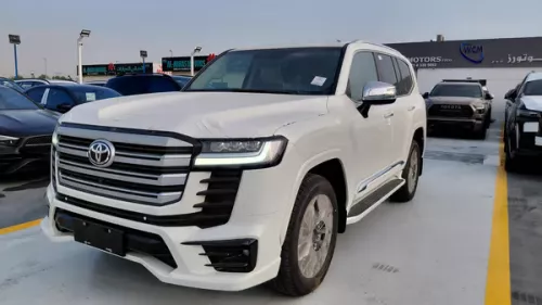 Toyota Land Cruiser VX 3.5L Twin Turbo 2025 Model Year White Color Exterior 