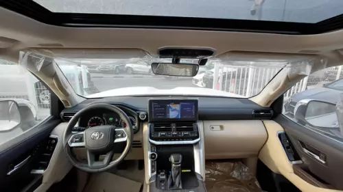 Toyota Land Cruiser VX 3.5L Twin Turbo 2025 Model Year White Color Exterior 