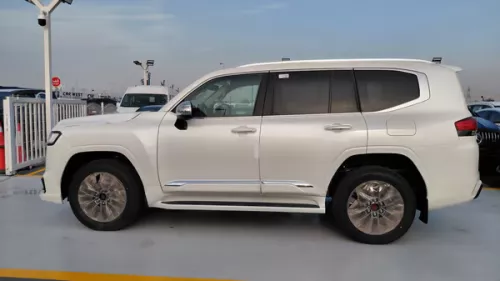 Toyota Land Cruiser VX 3.5L Twin Turbo 2025 Model Year White Color Exterior 