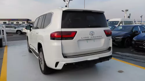 Toyota Land Cruiser VX 3.5L Twin Turbo 2025 Model Year White Color Exterior 