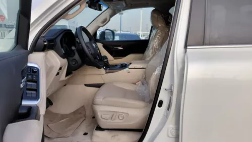 Toyota Land Cruiser VX 3.5L Twin Turbo 2025 Model Year White Color Exterior 