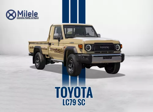 TOYOTA LAND CRUISER LC79 SC 2.8L 2025 MODEL YEAR BEIGE COLOR EXTERIOR