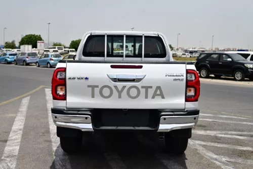 TOYOTA HILUX 2025 MODEL YEAR DOUBLE CAB PICKUP VX EXCL WHITE COLOR EXTERIOR