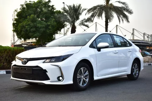 TOYOTA COROLLA XLI 2025 MODEL YEAR 1.6L WHITE EXTERIOR COLOR