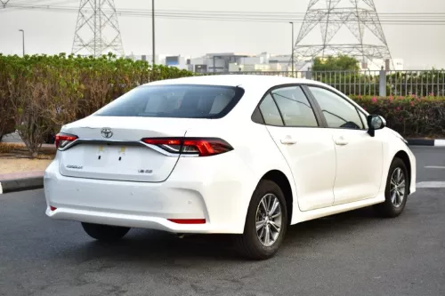 TOYOTA COROLLA XLI 2025 MODEL YEAR 1.6L WHITE EXTERIOR COLOR