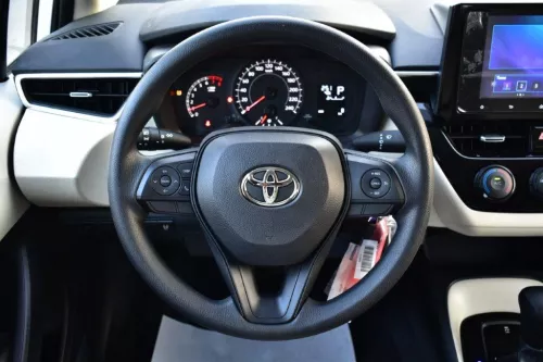 TOYOTA COROLLA XLI 2025 MODEL YEAR 1.6L WHITE EXTERIOR COLOR