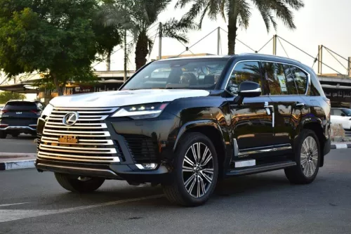 LEXUS LX600 2025 MODEL YEAR TURBO SPORT PLUS ML BLACK COLOR EXTERIOR